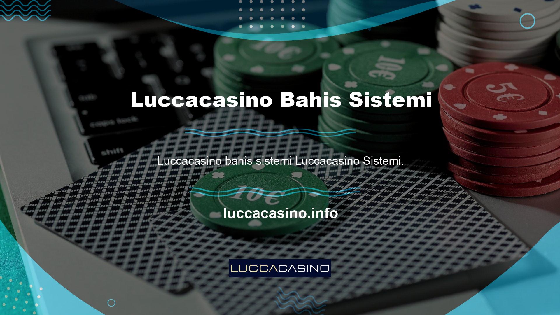 Luccacasino sistemi, ülkemizdeki sınırlı oyun mimarisi nedeniyle Avrupalı bahisçilerin kurtarıcısı haline geldi