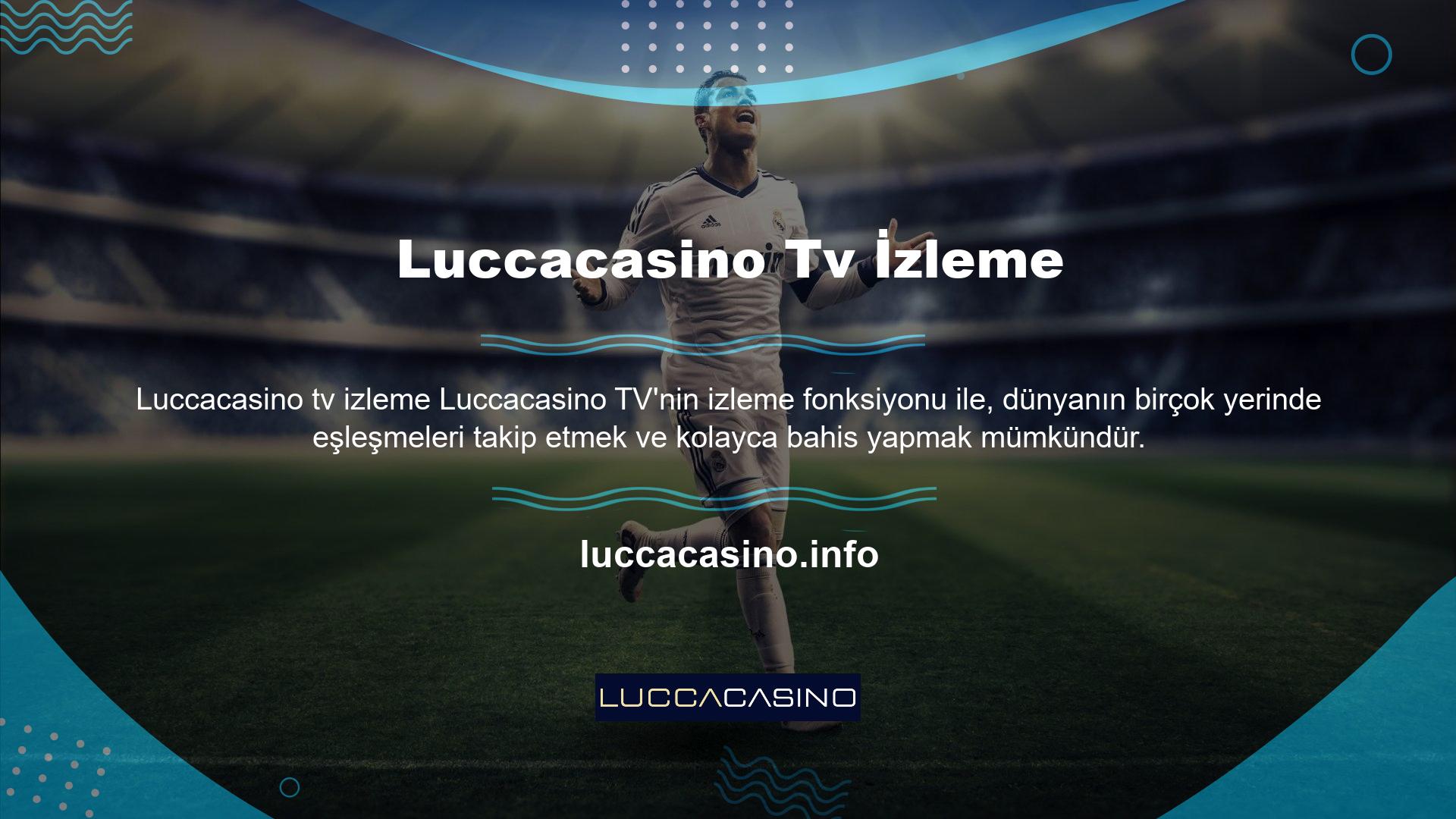 Luccacasino bağımsız bir platform oluşturarak Avrupa bahis sitesi olarak kullanıcılarına önemli bir deneyim sunar